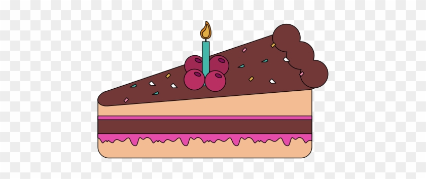 840x353 Birthday Cake Slice Icon Image