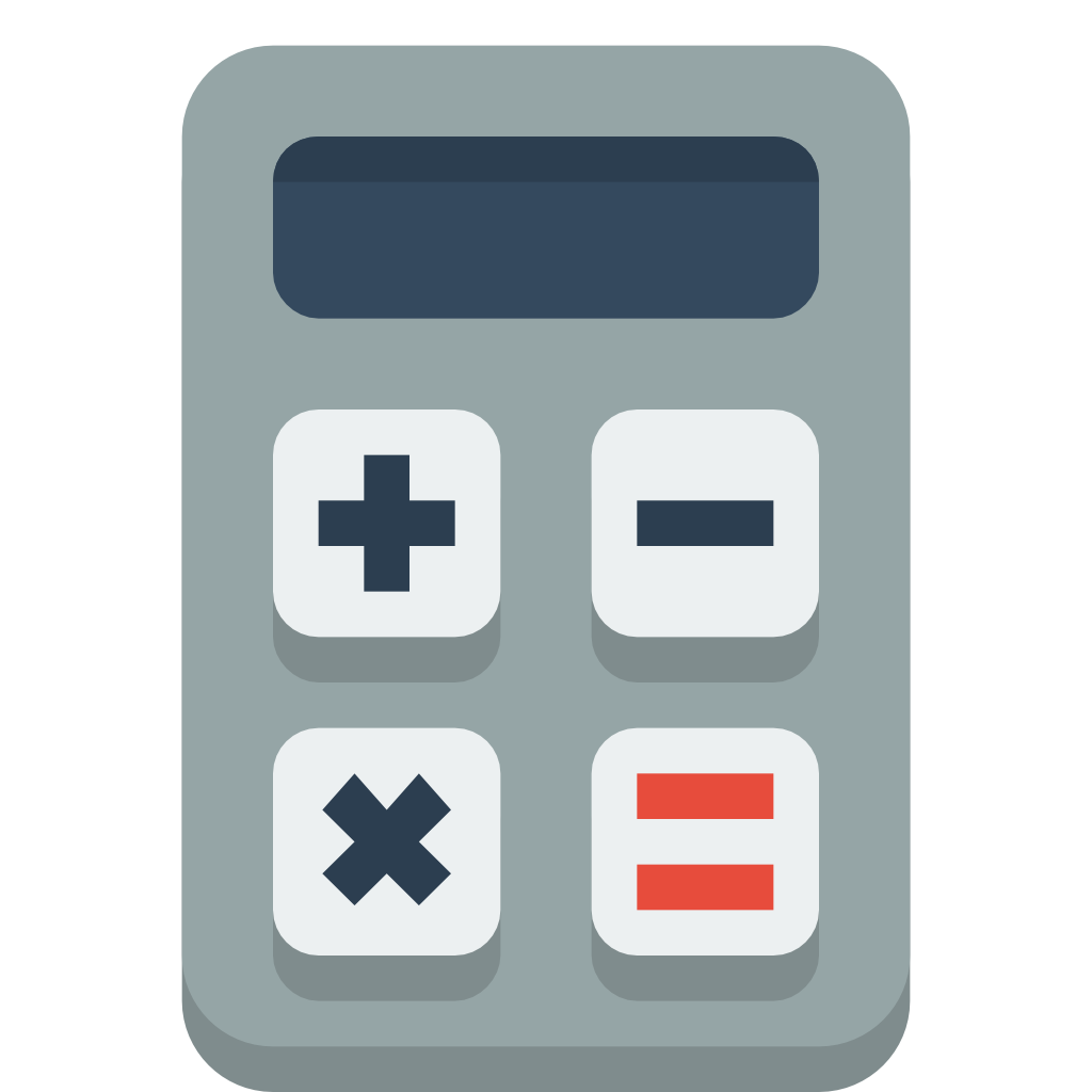 1024x1024 Calculator Icon Small Flat Iconset Paomedia