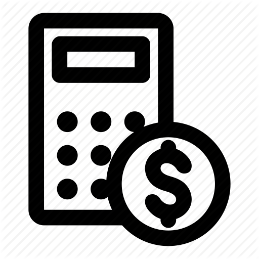 512x512 Calculator, Coin, Figure, Math, Money Icon