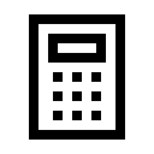 Calculator Icon 512x512 Calculator Icon