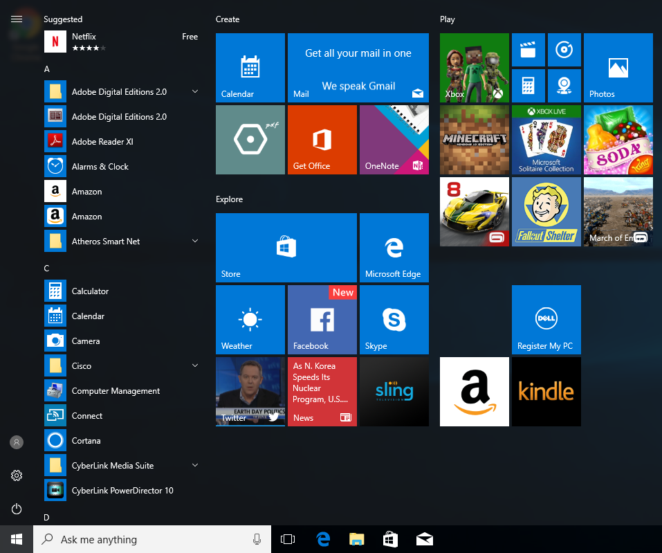 957x799 How To Use The New Show App List In Start Menu Feature In Windows