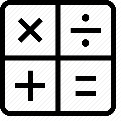 512x512 Calc, Calculate, Calculator, Calculus, Mathematics, Numbers Icon