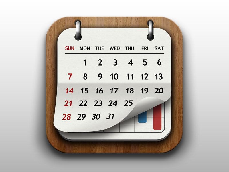 800x600 Calendar App Icon