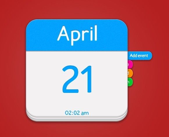 581x469 Free Blue And Withe Calendar App Icon App Icon