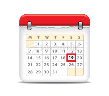 Calendar Button Icon