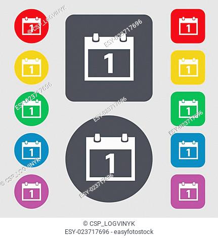 431x470 Calendar Days Icon Stock Photos And Images Age Fotostock