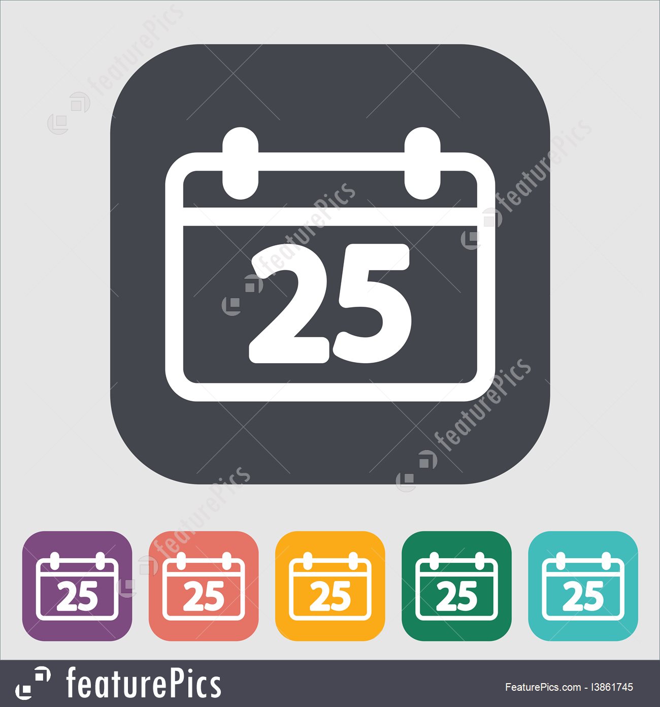 1300x1392 Illustration Of Calendar Icon