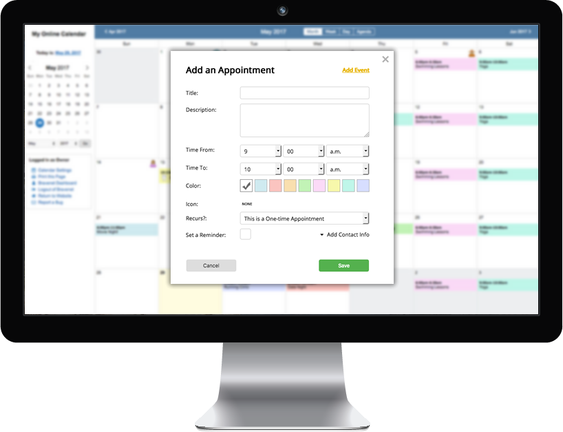 818x627 Bravenet Free Online Calendars Organize, Schedule, Share