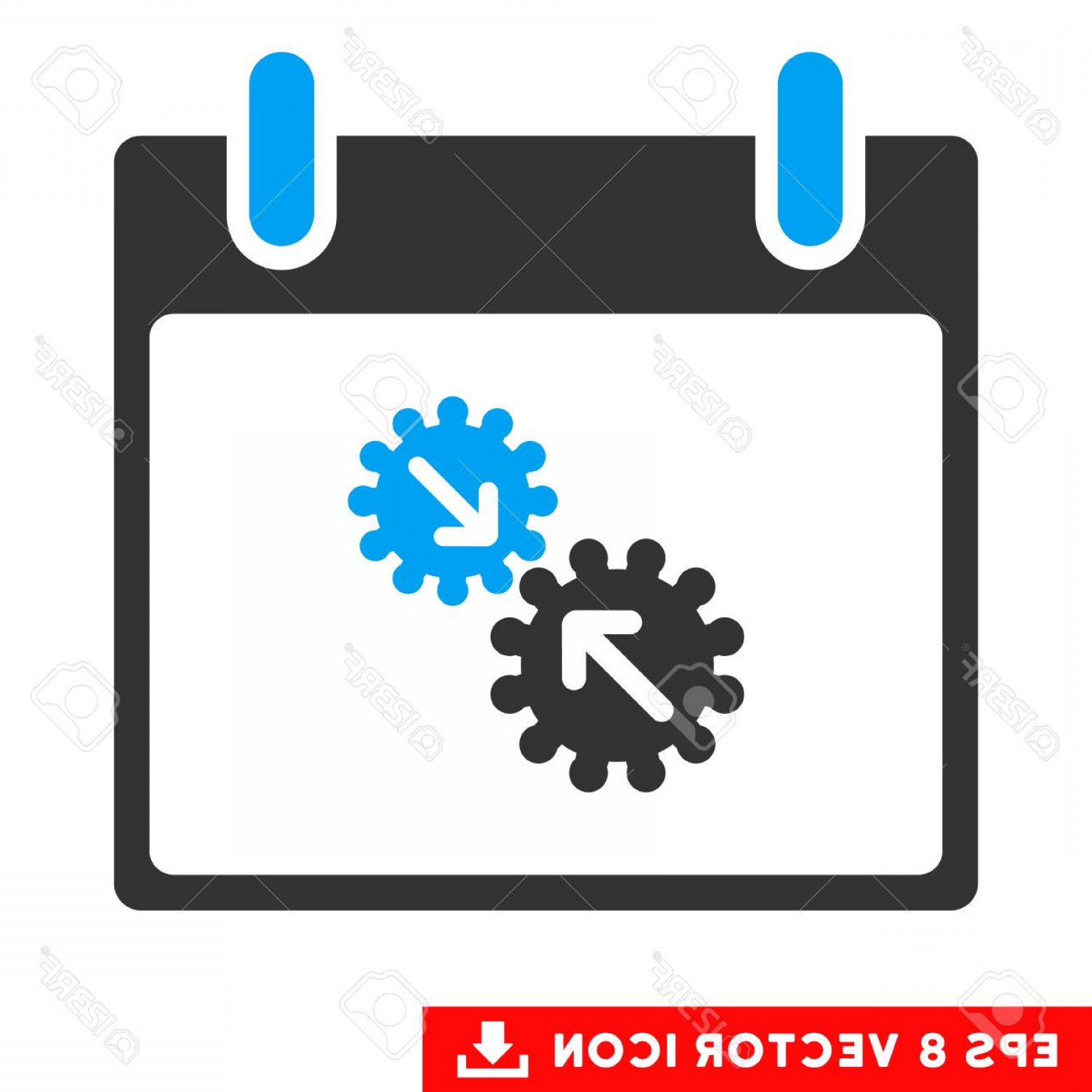 1560x1560 Photogears Integration Calendar Day Icon Vector Illustration