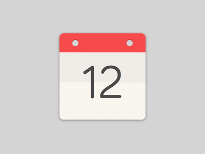 400x300 Flat Icon Calendar