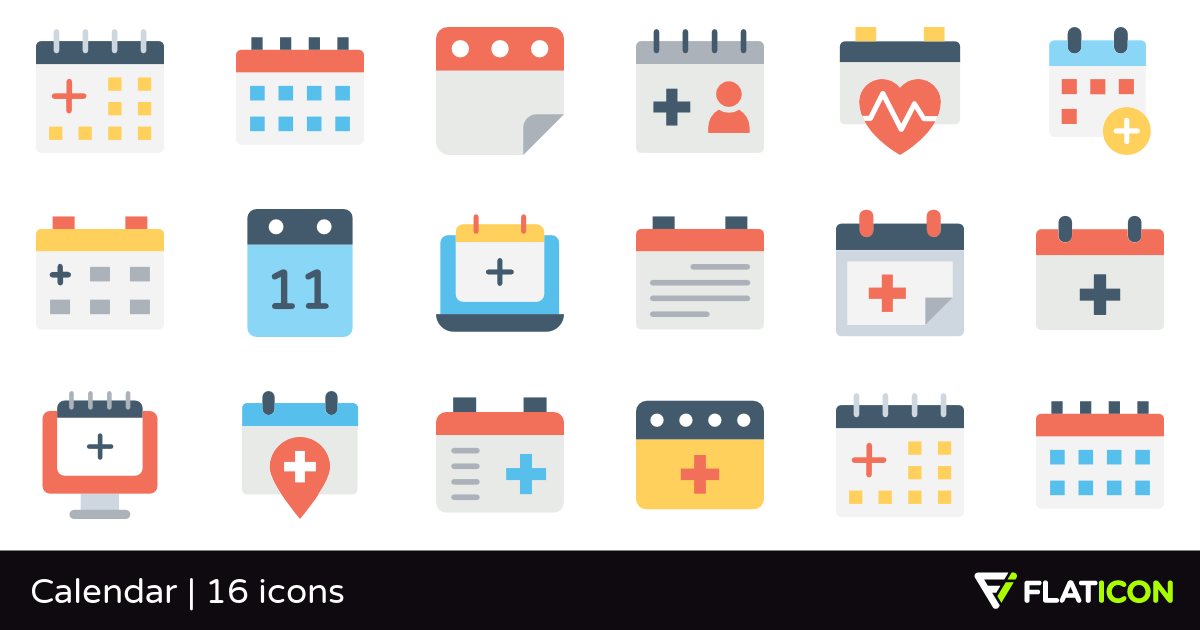 1200x630 Calendar Free Icons