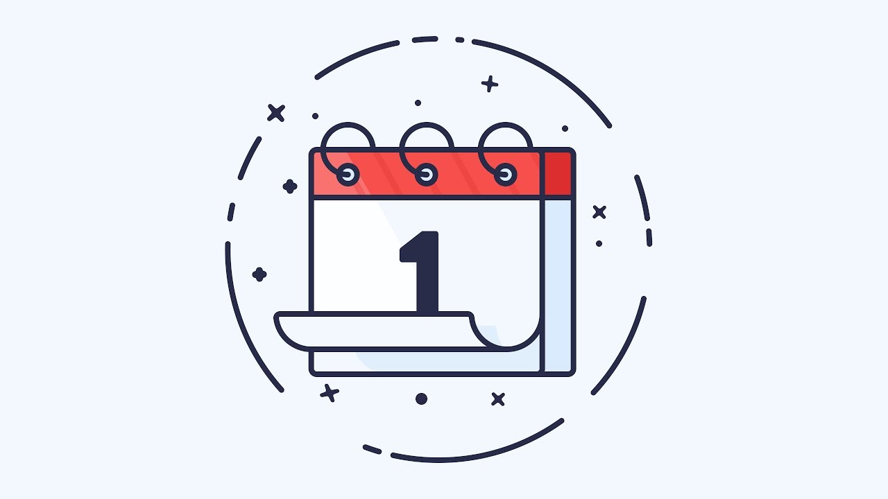 1280x720 Illustrator Tutorial Design A Calendar Icon