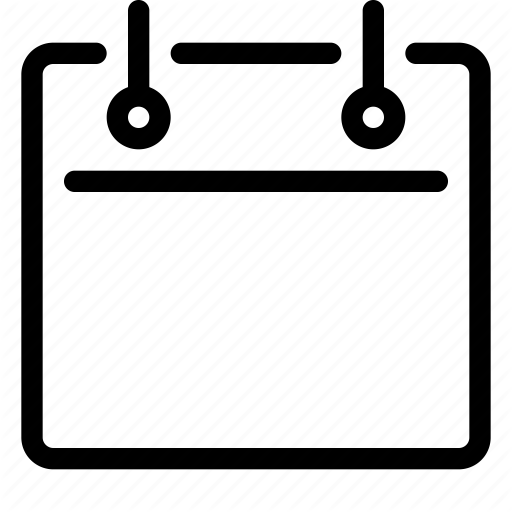 512x512 Calendar, Date, Empty Icon
