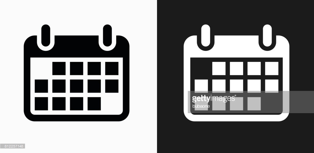 1024x499 Calendar Icon Black And White