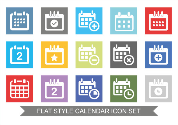 585x410 Calendar Icons Free Png, Vector Format Download