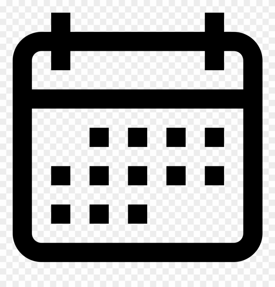 880x920 Calendar Vector Icon Png Pixshark Com Images Schedule