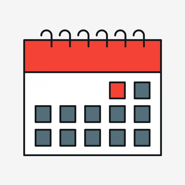 640x640 Vector Calendar Icon, Calendar, Month, Date Png And Vector