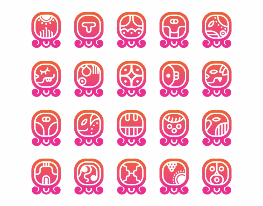 Maya Tzolkin Calendar Icon Design 920x721 Maya Tzolkin Calendar Icon Design