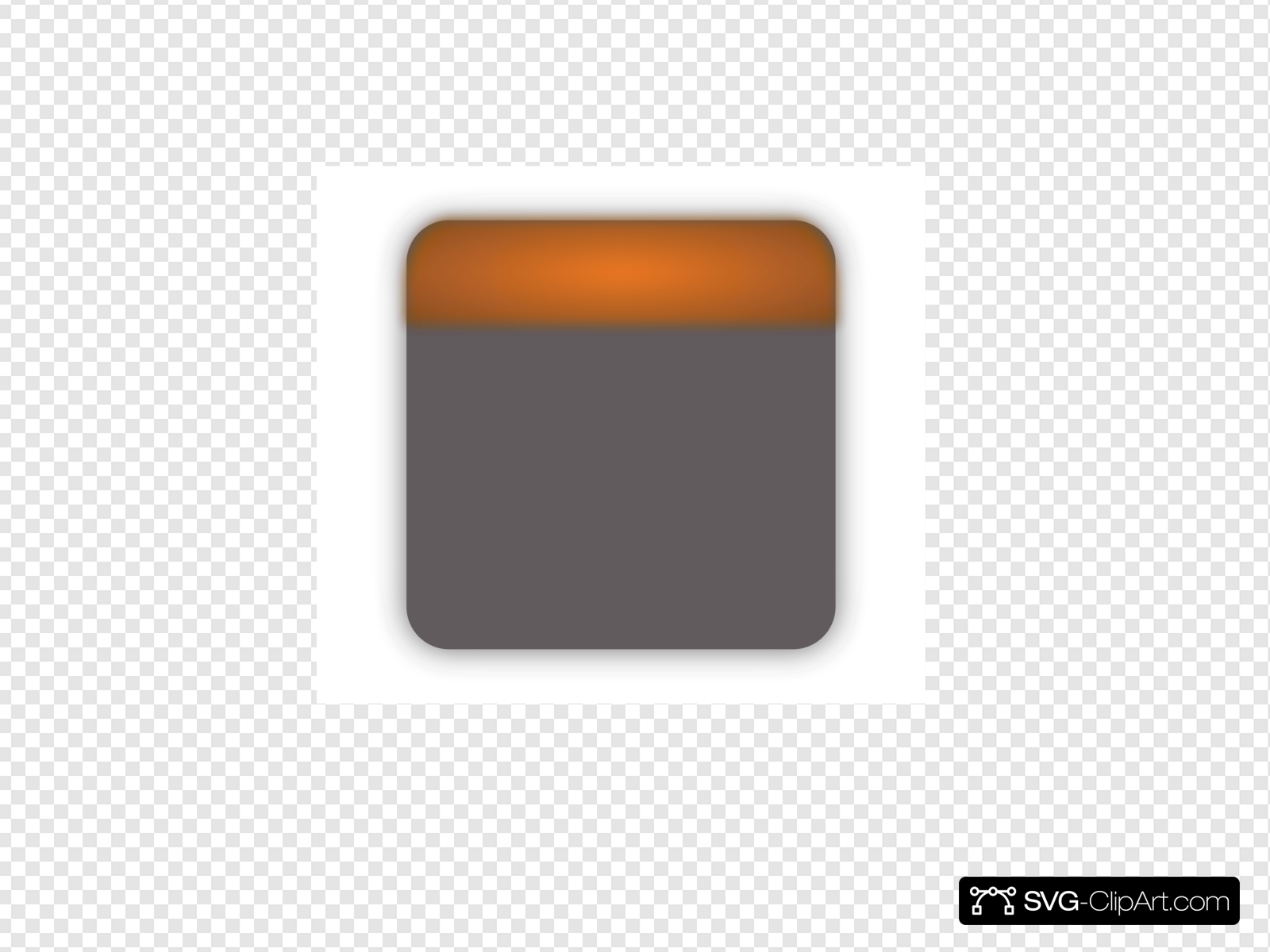 1600x1200 Orange Calendar Icon Clip Art, Icon