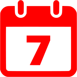 256x256 Red Calendar Icon