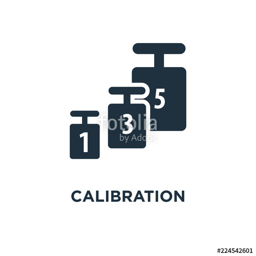 Calibration Icon at Collection of Calibration Icon