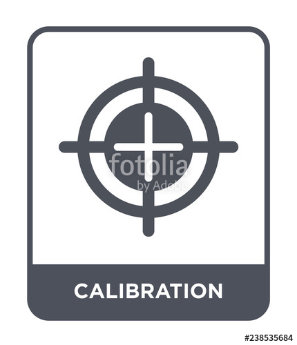 430x500 Calibration Icon Vector Stock Image And Royalty Free Vector
