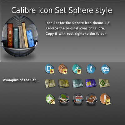 400x400 Calibre Sphere Icon Set