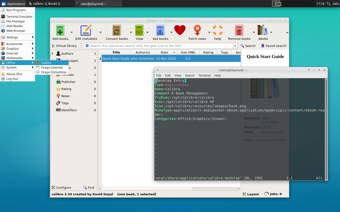 1440x900 How To Create A Menu Entry For Calibre