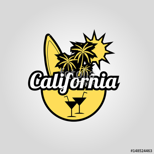 500x499 California Icon Stock Image And Royalty Free Vector