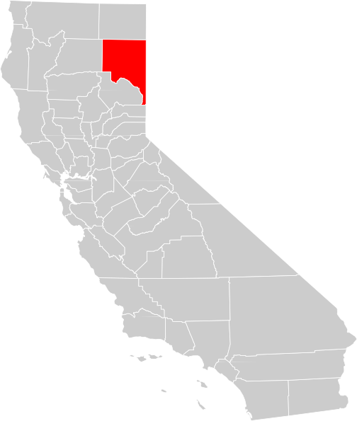 504x595 California County Map Lassen County Highlighted Png Large