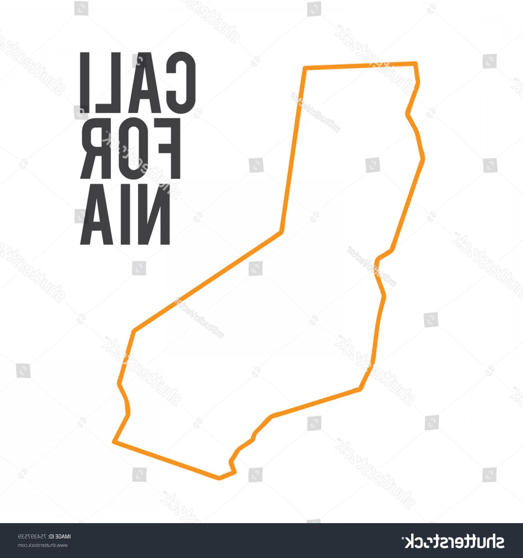 1800x1920 California Map Sign Icon Vector Illustration Soidergi