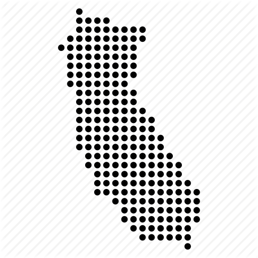 512x512 American, California, Location, Map, Statestate, Territory Icon