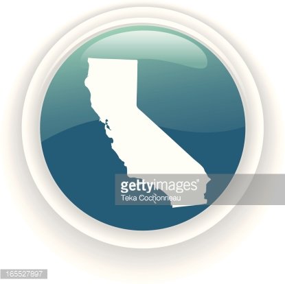 415x414 California State Icon Premium Clipart