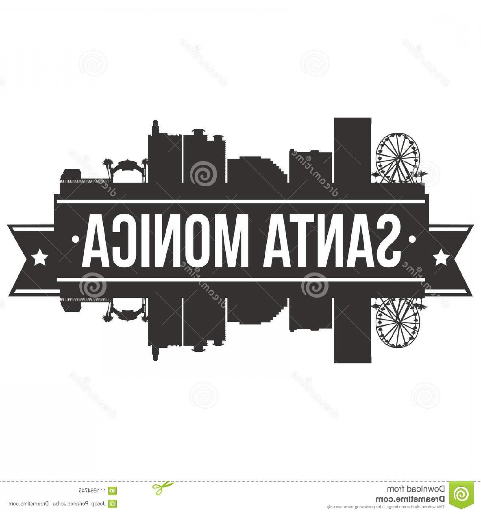 1560x1668 Skyline Emblematic Buildings Monuments Famous City Santa Monica