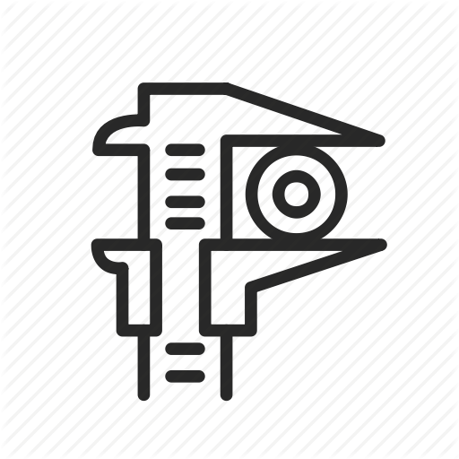 512x512 Construction, Industry, Measurement, Radius, Technology, Vernier