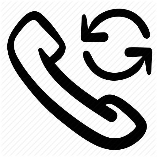 512x512 Call Back, Call Pending, Communication, Doodle, Phone Call, Redial