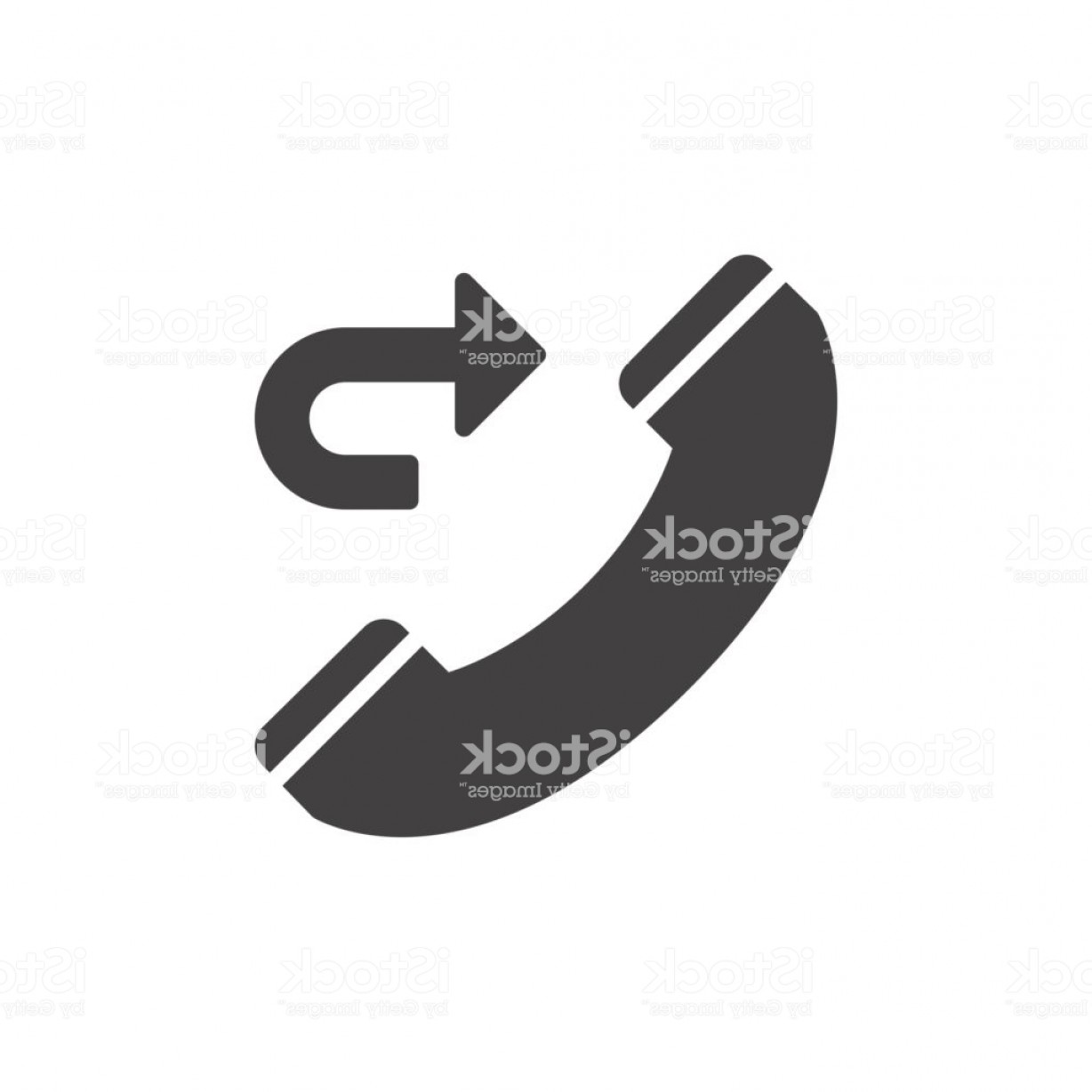 1228x1228 Call Back Icon Vector Filled Flat Sign Solid Pictogram Isolated