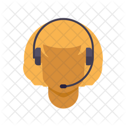 Call Center Agent Icon Of Flat Style 256x256 Call Center Agent Icon Of Flat Style