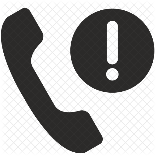 512x512 Warning Call Icon Of Glyph Style