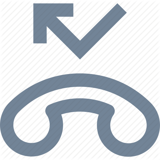 512x512 Call, Line, Logs, Missed, Missed Call, Phone, Telephone Icon