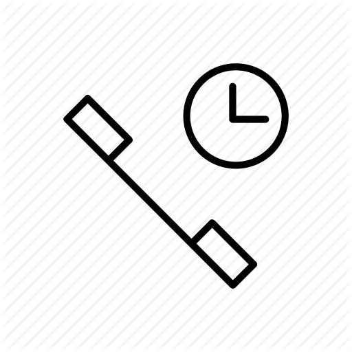 512x512 Call Log, History, Phone, Receiver, Schedule, Telephone, Time Icon