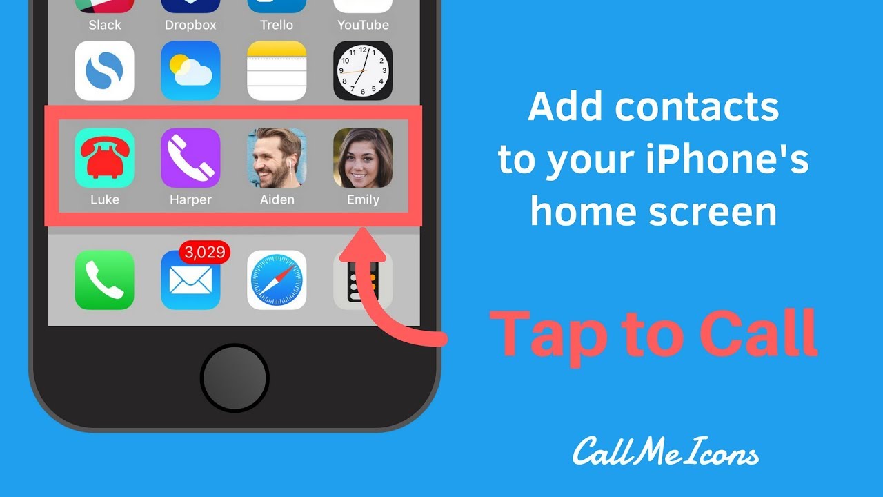 1280x720 Add A Quick Dial Icon To Your Iphone Home Screen
