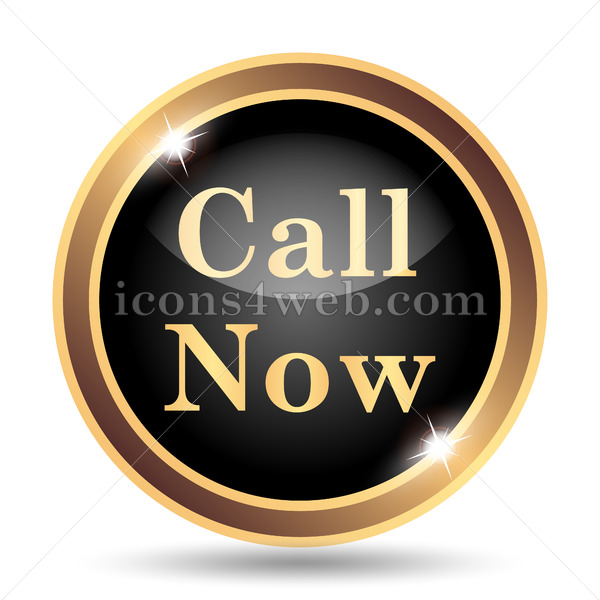 600x600 Call Now Gold Icon