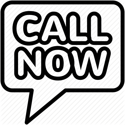 512x512 Buy Online, Call Now, Speech Bubble Icon