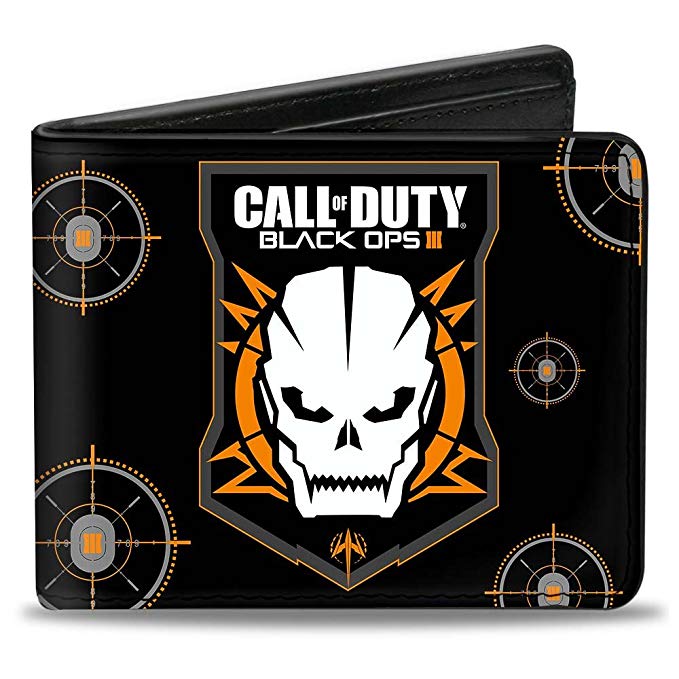 679x679 Buckle Down Men's Wallet Call Of Duty Black Ops Iiiskull Icon