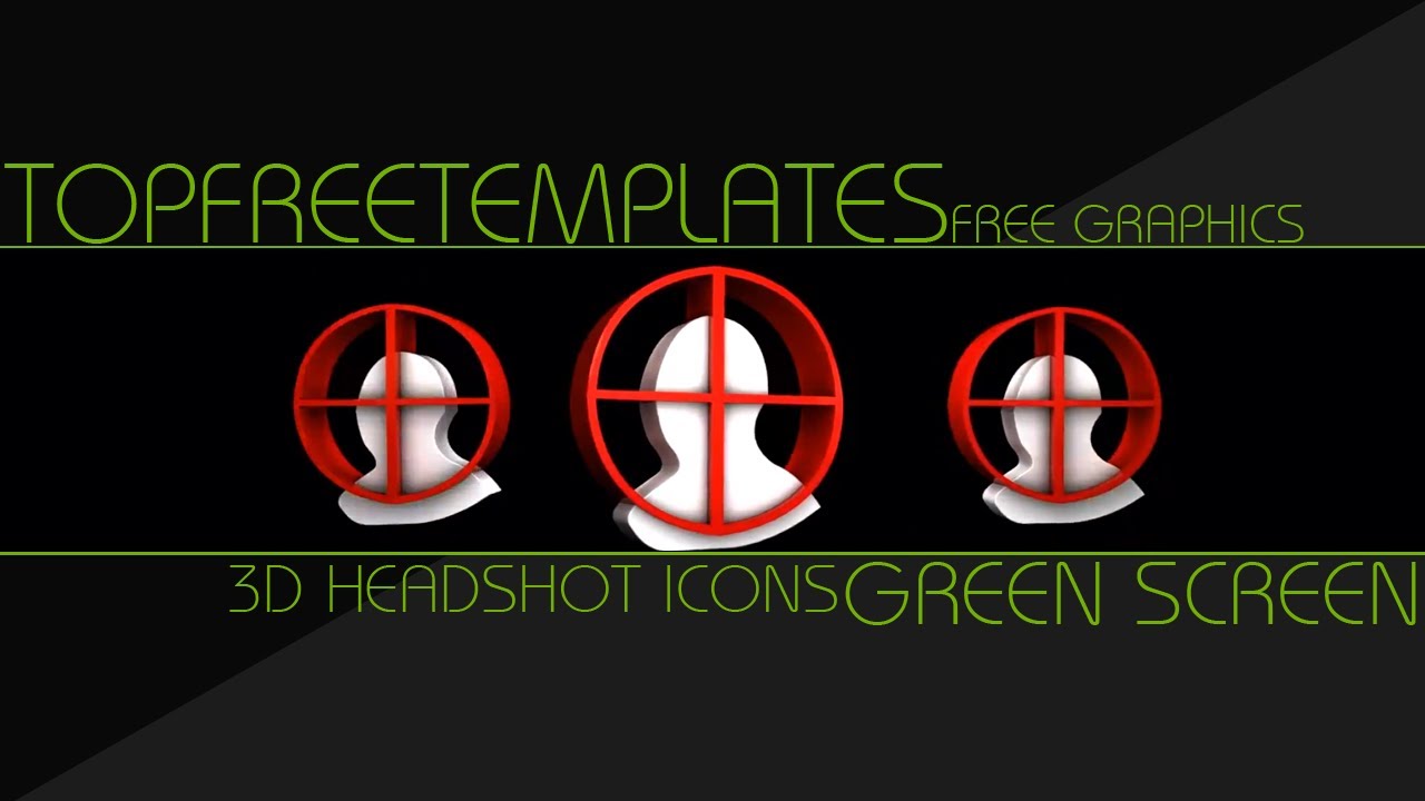 1280x720 Free Green Screen Overlay