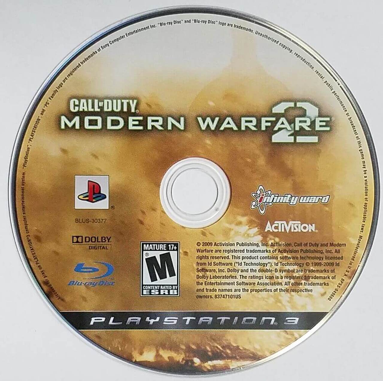 1280x1272 Call Of Duty Modern Warfare Disc Only
