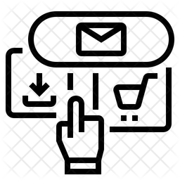 256x256 Call To Action Icon Of Line Style