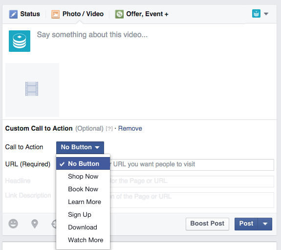 575x511 How To Add A Call To Action Button To Your Facebook Video