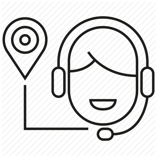 512x512 Call Center, Contact, Customer Service, Operator, Tracking Icon